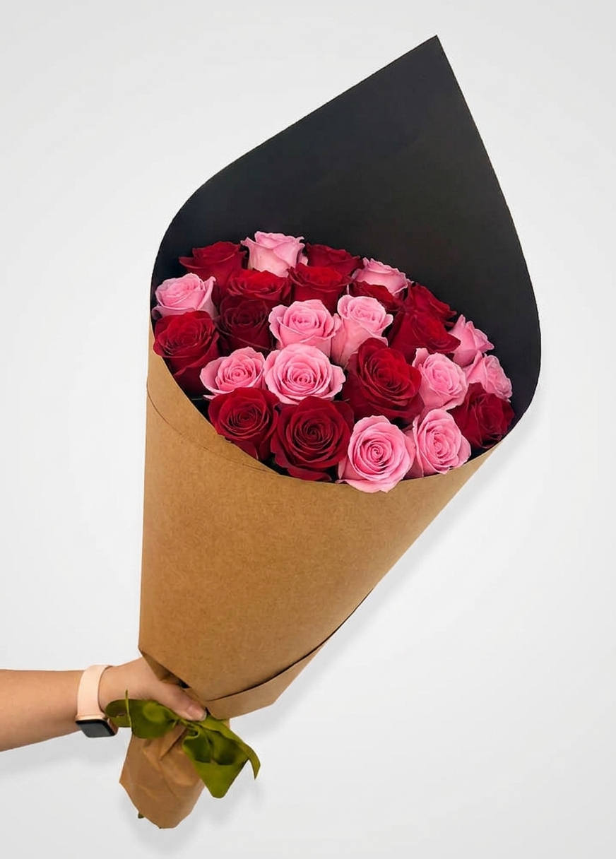 In love | 24 Rosas combinadas
