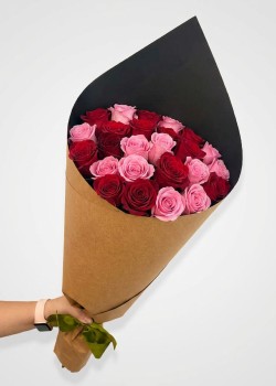 In love | 24 Rosas combinadas