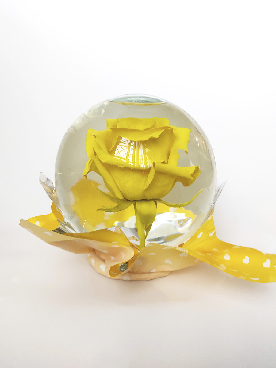 Rosa Eterna Amarilla