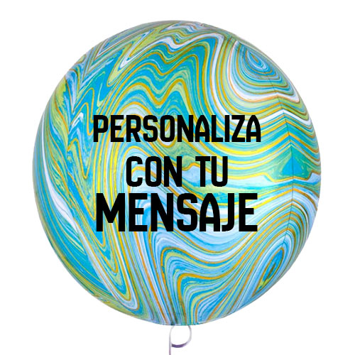 Globo Mensaje Personalizado (Escribe tu mensaje al llenar el pedido)